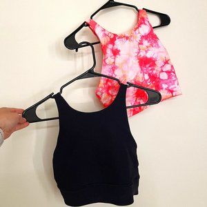 2X Lululemon Longline High Neck Energy Bra size 8